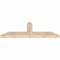 Ekena Millwork Portland Smooth Timber Gable Bracket, Douglas Fir, 60"W x 20"H x 3 1/2"D x 5 1/2"F, 8/12 Pitch GBW060X20X0406POR00SDF - alternate 4